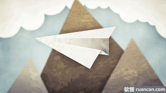 山间的纸飞机壁纸 山间的纸飞机壁纸