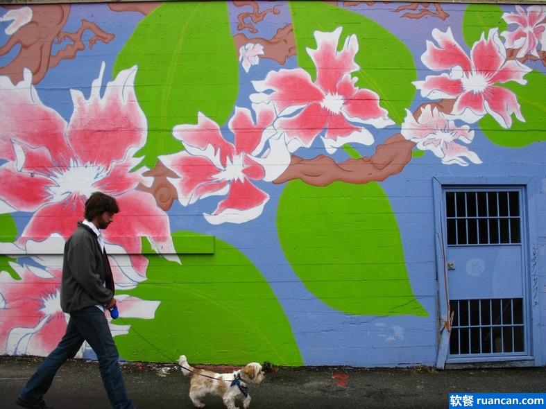 20处来自世界各地的多彩涂鸦作品（组图）