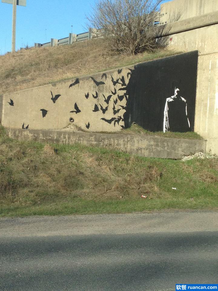 20处来自世界各地的多彩涂鸦作品（组图）