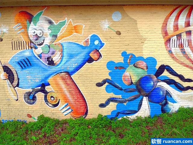 20处来自世界各地的多彩涂鸦作品（组图）