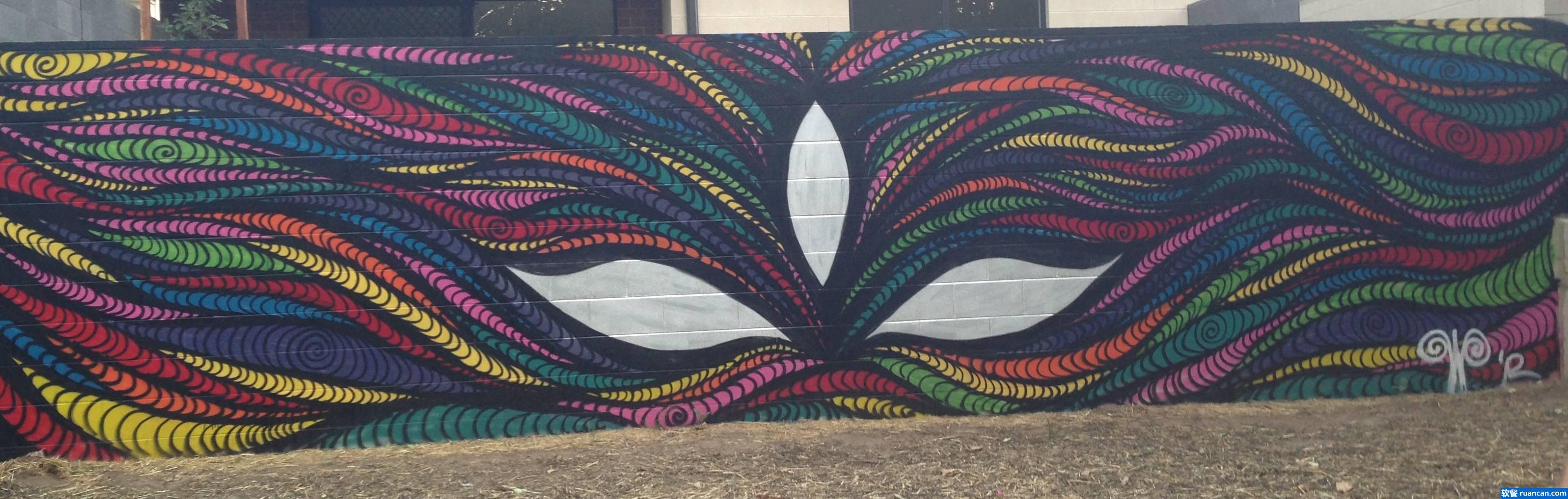 20处来自世界各地的多彩涂鸦作品（组图）