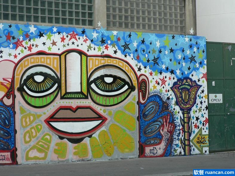 20处来自世界各地的多彩涂鸦作品（组图）