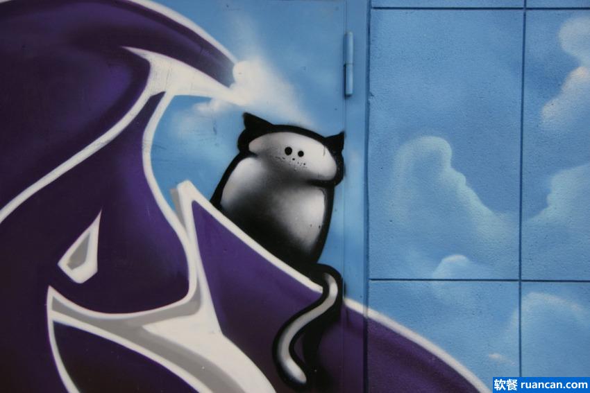 20处来自世界各地的多彩涂鸦作品（组图）