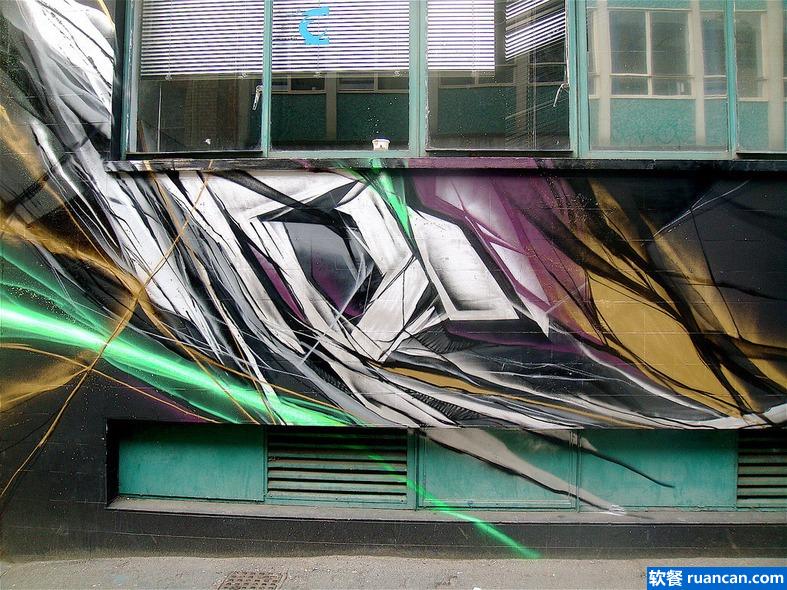 20处来自世界各地的多彩涂鸦作品（组图）