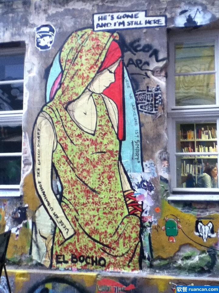 20处来自世界各地的多彩涂鸦作品（组图）