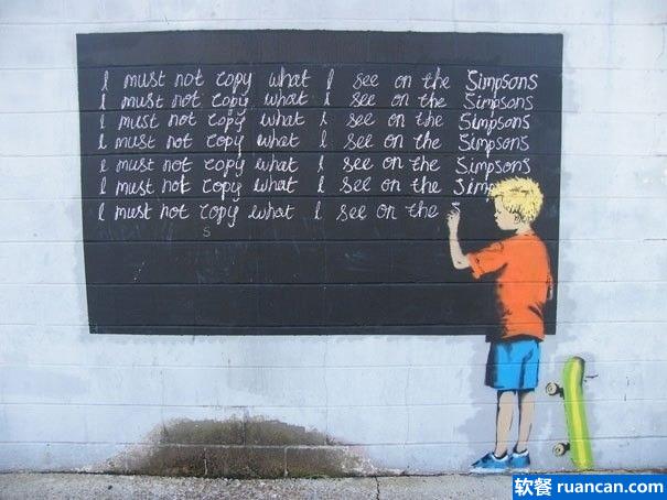 20处来自世界各地的多彩涂鸦作品（组图）