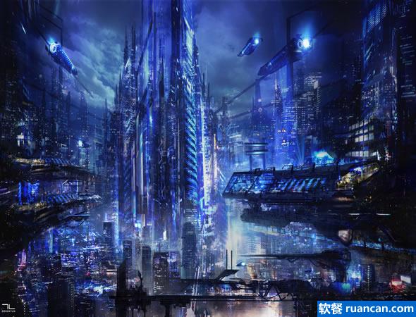 带你冲击未来：22张高清科幻壁纸打包下载