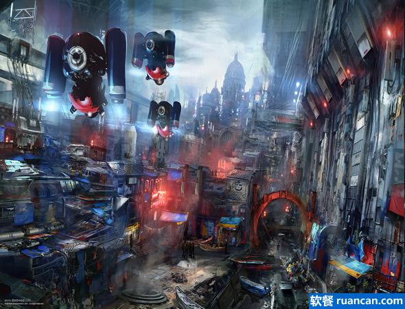 带你冲击未来：22张高清科幻壁纸打包下载