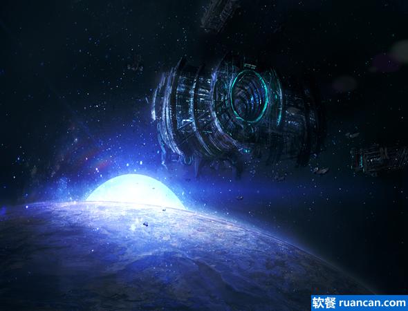 带你冲击未来：22张高清科幻壁纸打包下载