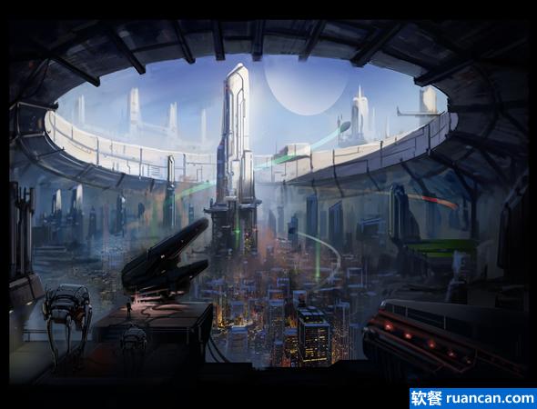 带你冲击未来：22张高清科幻壁纸打包下载