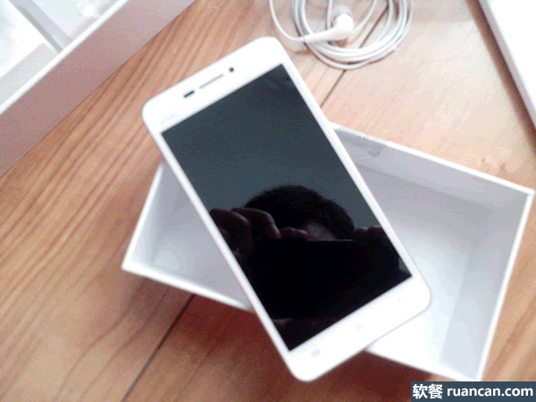 机器正面看，vivo X3S