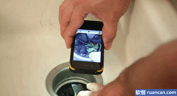 将手机变为一个简易探头