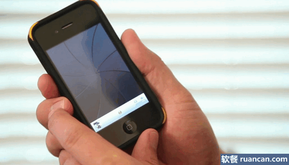 将手机切换到视频录制模式