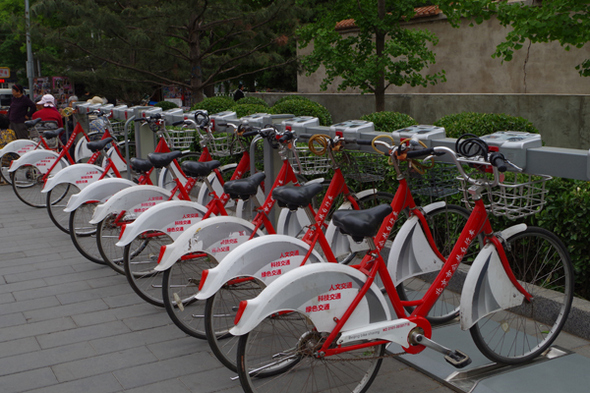 北京市公共自行车App上线：支持公交卡和芝麻信用租车