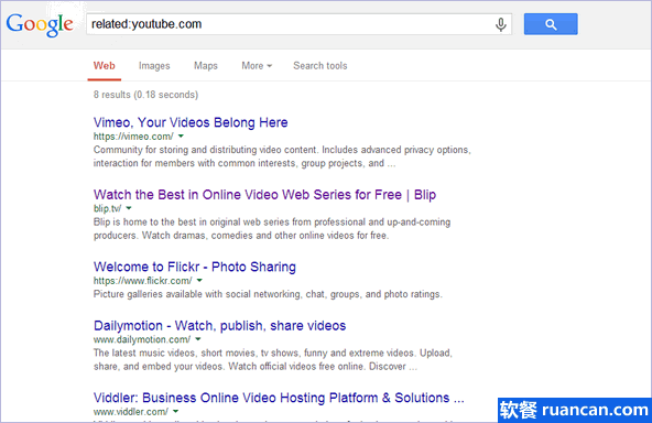 找同类网站:你会用Google搜索的related命令吗? 找同类网站:你会用Google搜索的related命令吗?