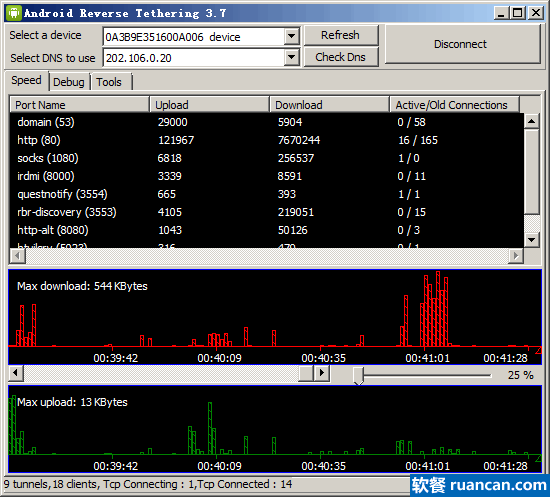 [图文教程]一根数据线实现手机通过电脑上网