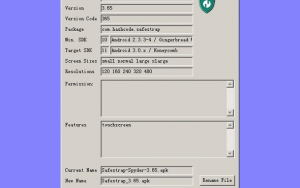 一键查看APK版本和包名工具，顺便做个小游戏