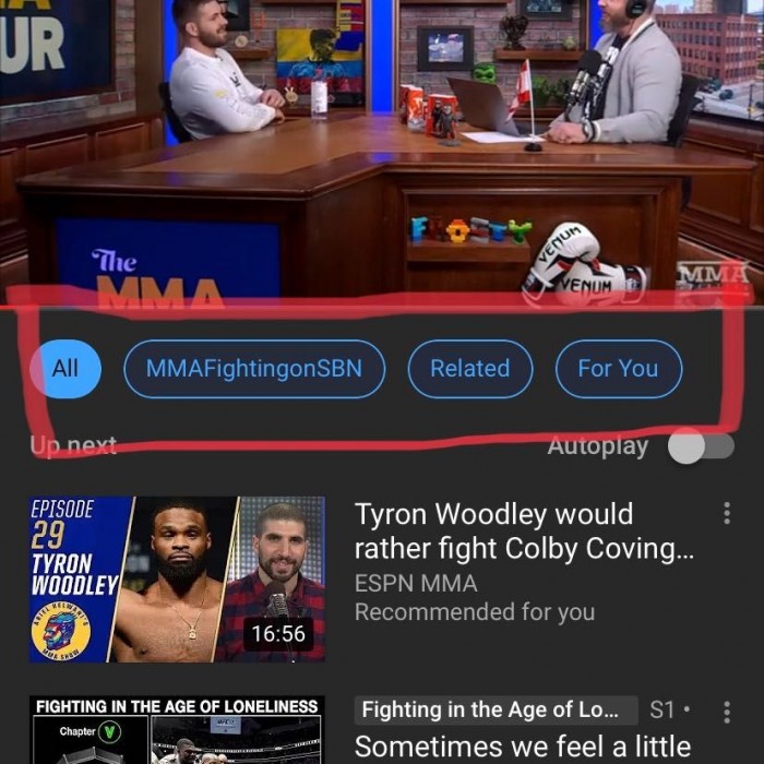 YouTube内测蓝色气泡UI：相关视频推荐功能