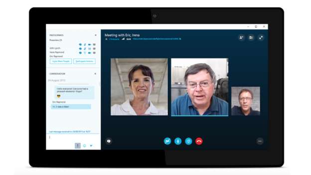 Skype新功能：视频通话模糊背景