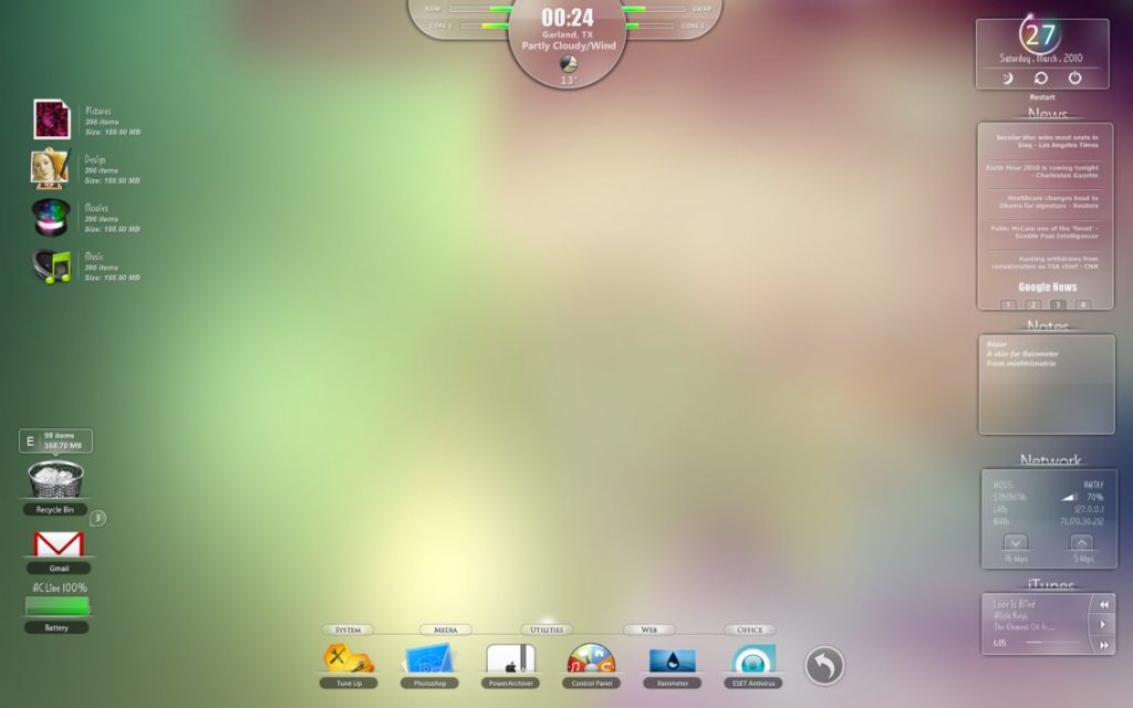 10款最受欢迎的雨滴桌面皮肤