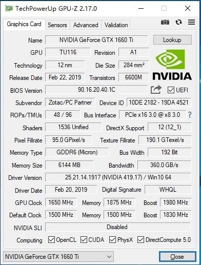 检测工具GPU-Z发布V2.17.0版：支持大量新显卡