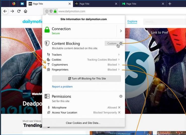 新版Firefox 63将加入指纹识别和加密货币保护功能