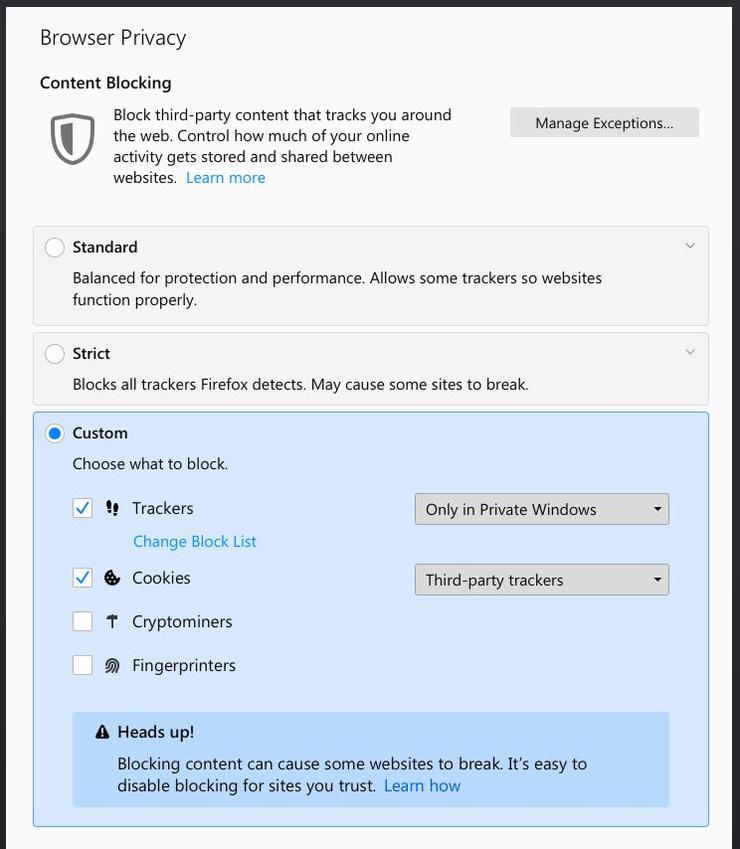 新版Firefox 63将加入指纹识别和加密货币保护功能