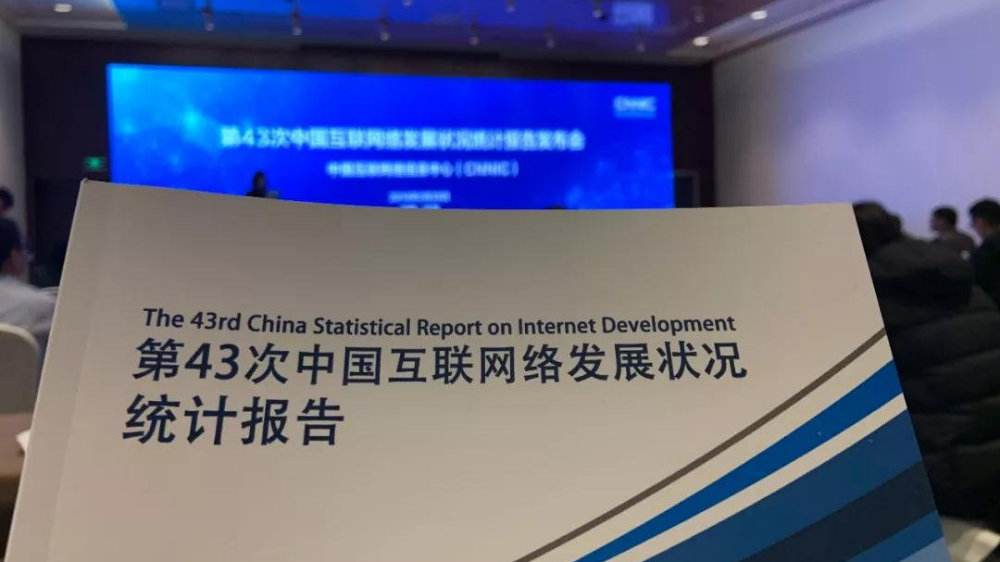 CNNIC：第43次《中国互联网络发展状况统计报告》