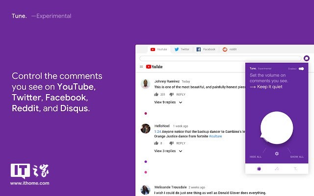 Chrome Tune插件：过滤有毒言论