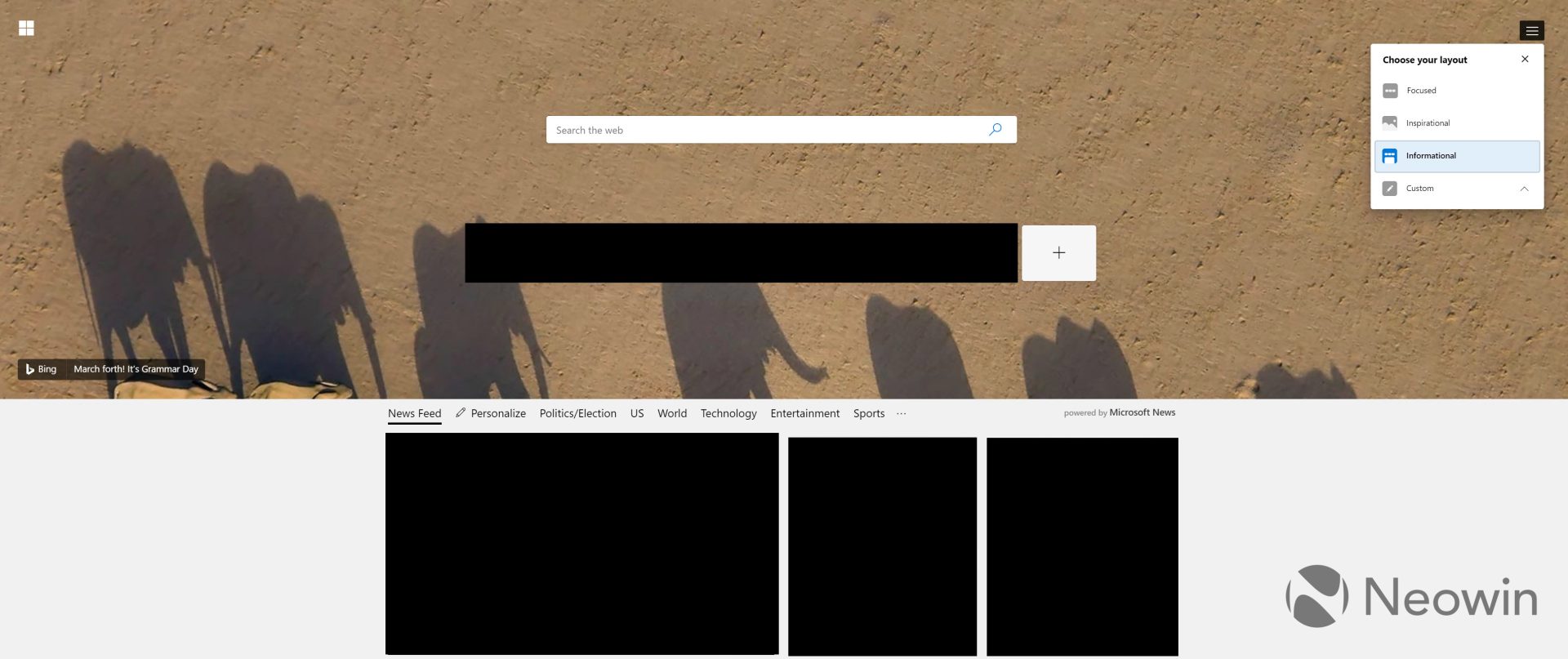 微软Chromium内核Edge浏览器截图流出