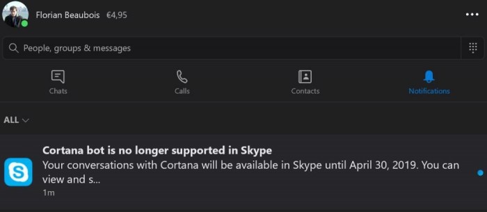 Skype聊天机器人“换人”：Cortana退休，Alex接手