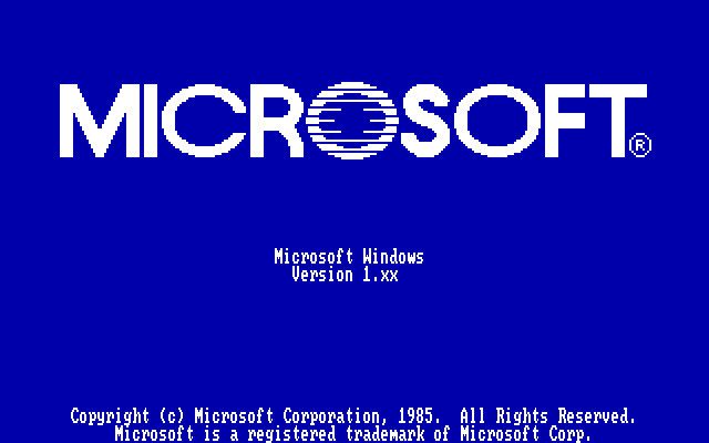 微软突然宣传 Windows 1.0