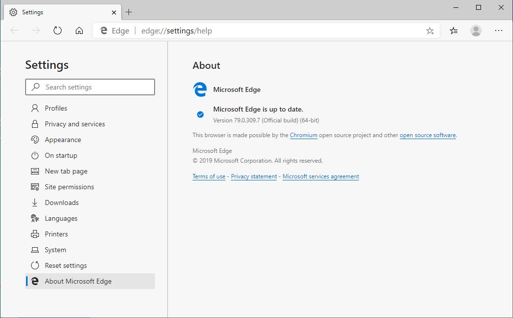 首个 Chromium Edge stable 预览版发布