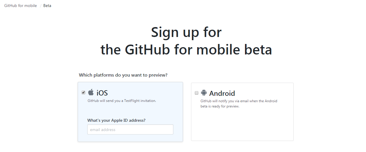 GitHub发布iOS和Android客户端