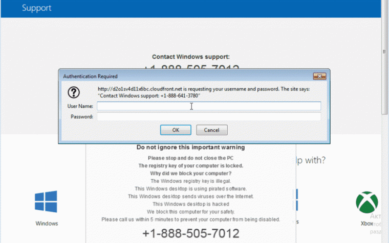 假冒网站利用火狐浏览器bug恐吓用户