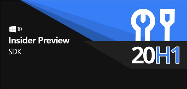 Windows 10 SDK预览版19041发布