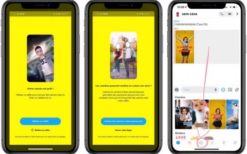 snapchat新功能"自拍照变视频