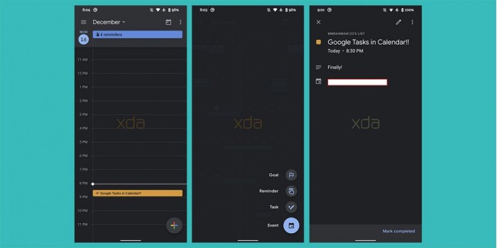 谷歌日历将整合Google Tasks