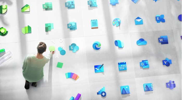 微软：调整麾下100多款应用图标