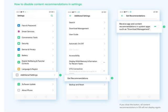 [技巧] 关闭ColorOS 6中的广告