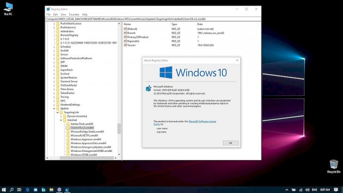 Windows 10 Build 18363.628发布：修复文件管理器搜索问题