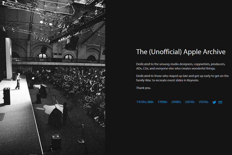 Apple Archive：狂热粉丝创建的Apple影像档案集