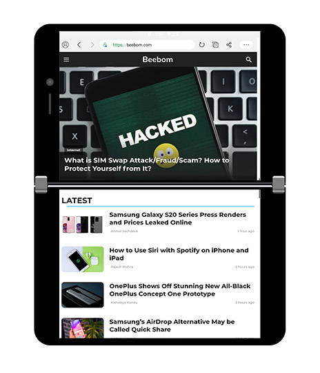 微软为双屏手机Surface Duo发布模拟器：试用手记