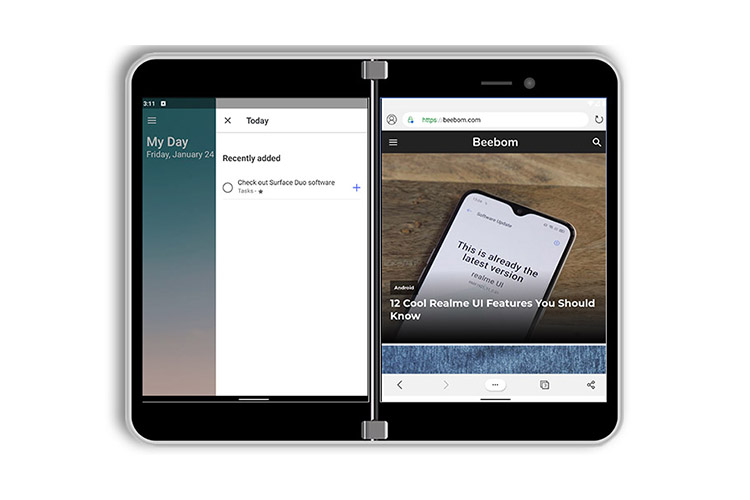 微软为双屏手机Surface Duo发布模拟器：试用手记