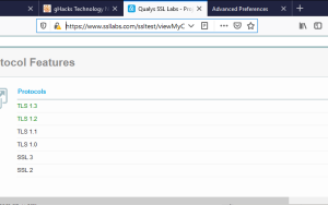 火狐等浏览器将不支持加密协议TLS 1.1及更旧版本