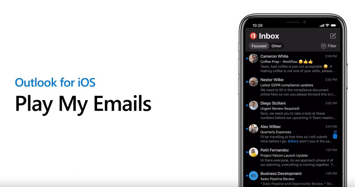 Outlook“播放邮件”功能将开放给更多用户