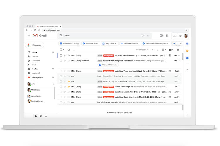 Gmail推出Search Chips：帮用户快速查邮件