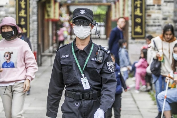 看一眼知体温:西溪湿地公园用上AR眼镜