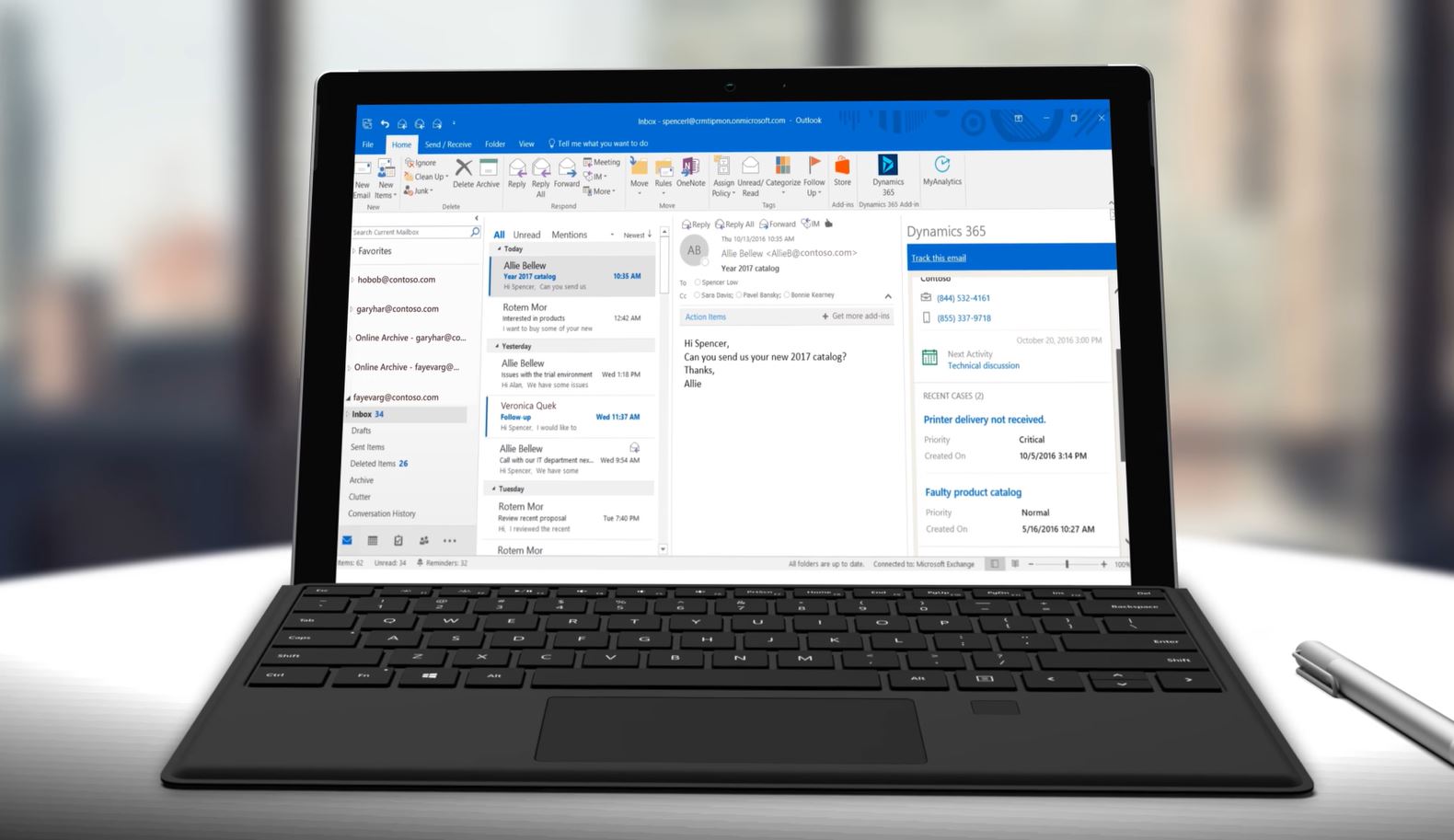 最新的Windows Insider Outlook版本可让您禁用 @提及1