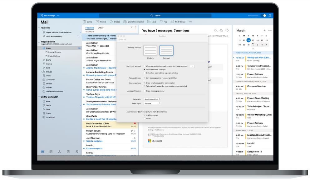 Outlook for Mac即将获得统一收件箱，加载项支持以及更多1